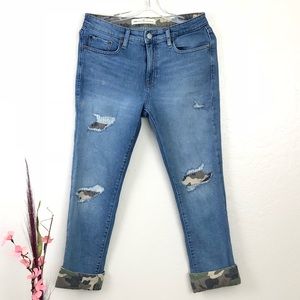 Gap The Best Girlfriend Camo Patch Denim Jeans